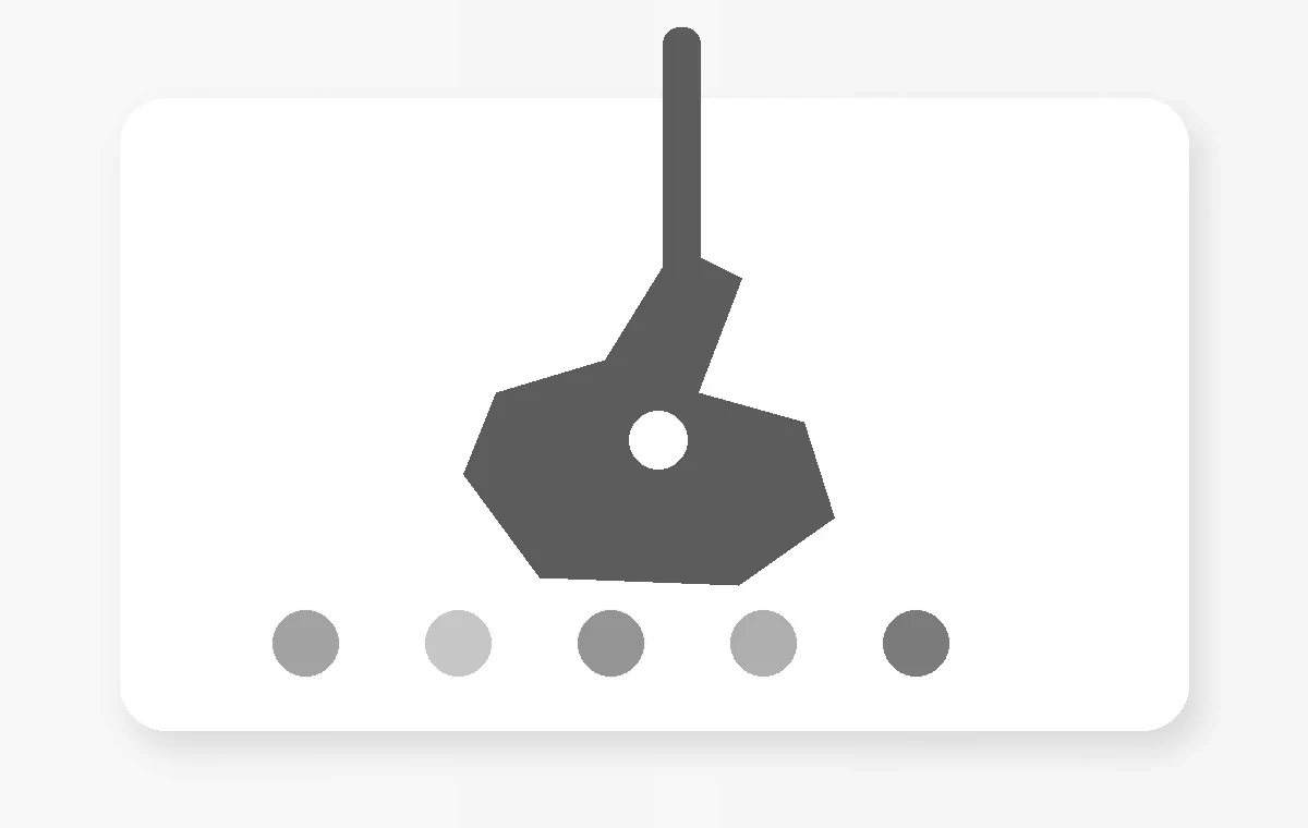 Abstract guitar controller setup visual